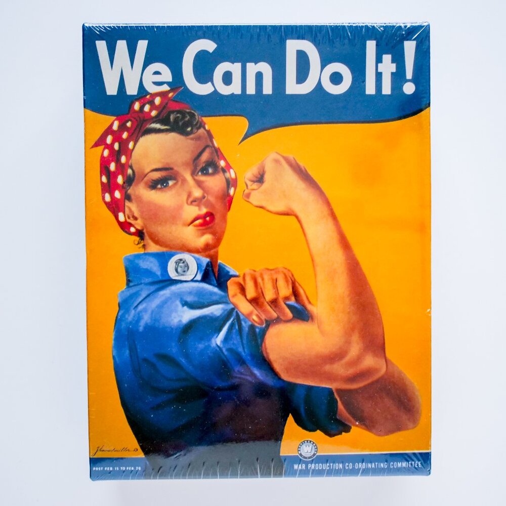 🌟 NEW 🌟 "We Can Do It!" Rosie the Riveter 500 Piece Jigsaw Puzzle